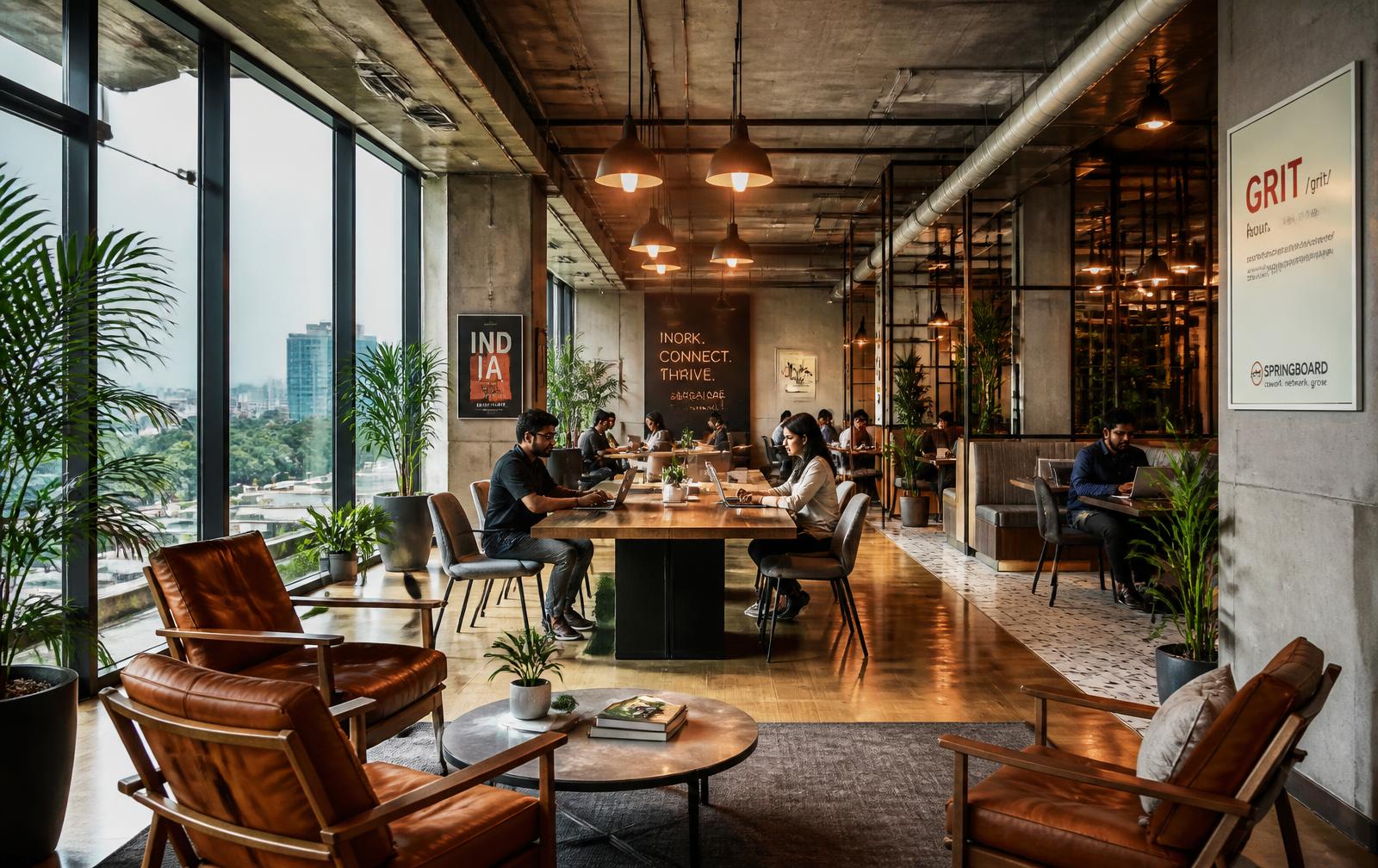 Flexwork Bangalore coworking interior